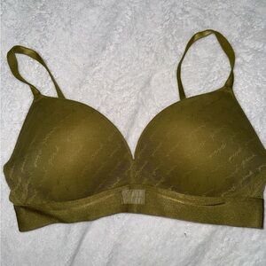 Victoria's Secret Olive Bra